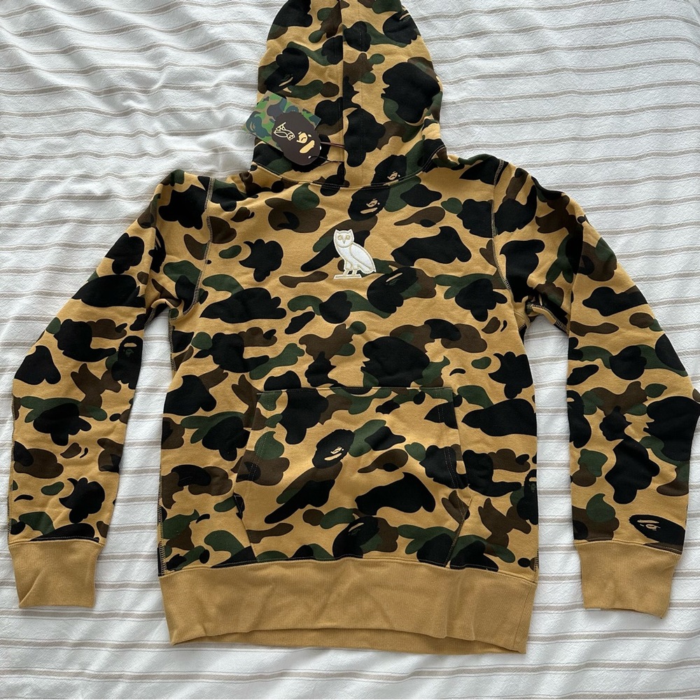 NWT BAPE X OVO 1st Camo Pullover Hoodie Size Medium